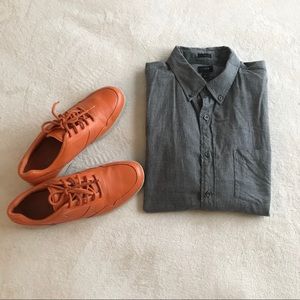 J. Crew Men’s Slim Shirt Gray L